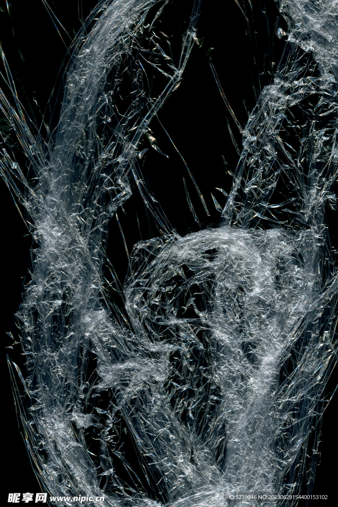 透明塑料袋纹理素材