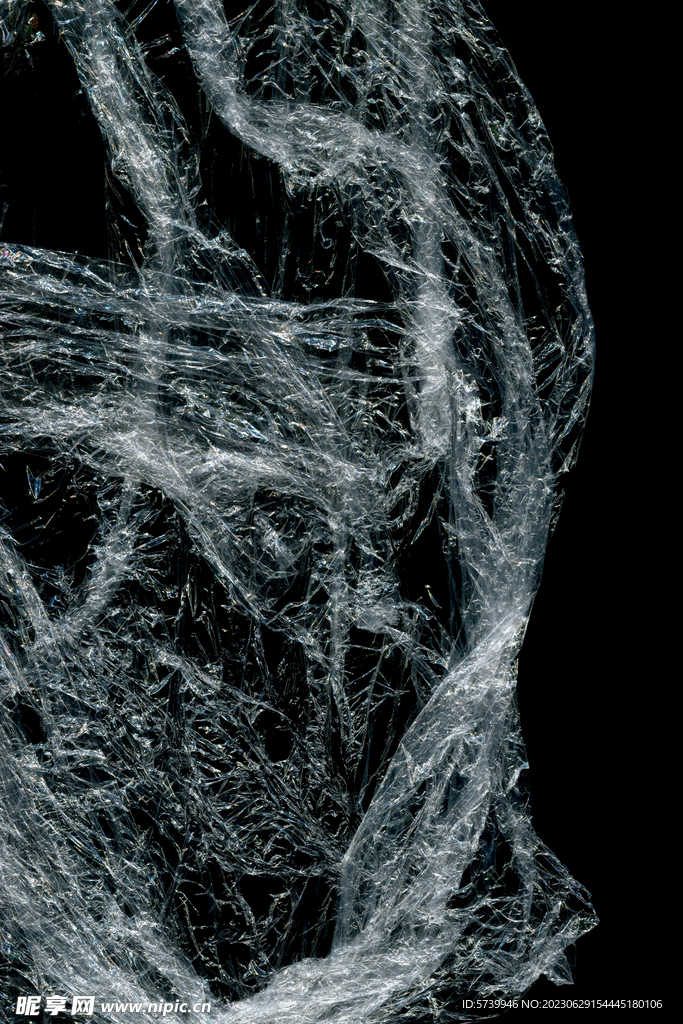 透明塑料袋纹理素材