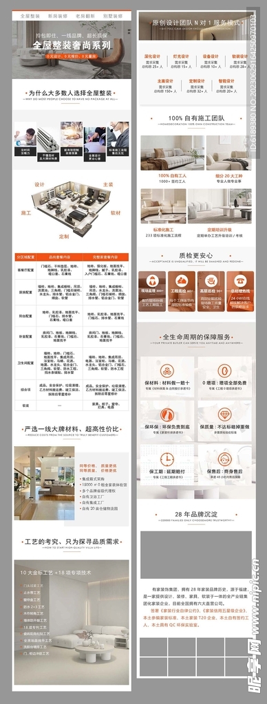 全屋装修详情页淘宝电商