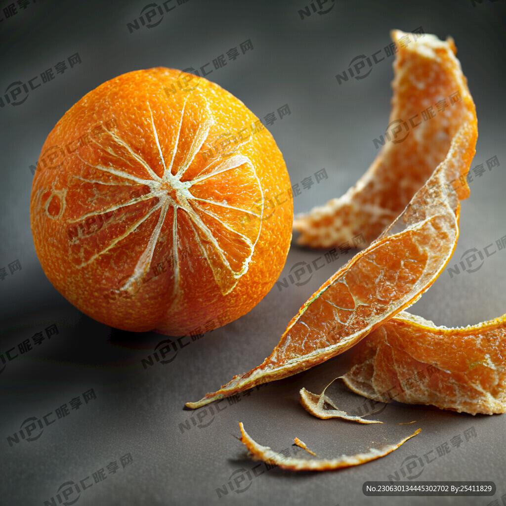 干橘皮 陈皮 柑皮干