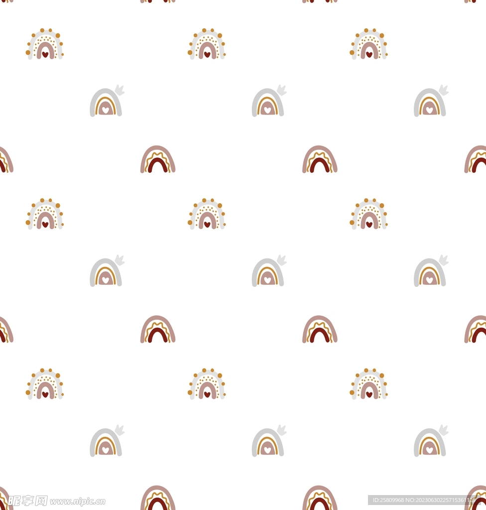 卡通无缝图          