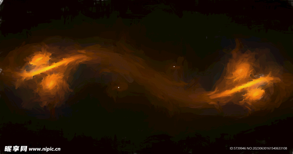 炫彩粒子光线光效舞台背景