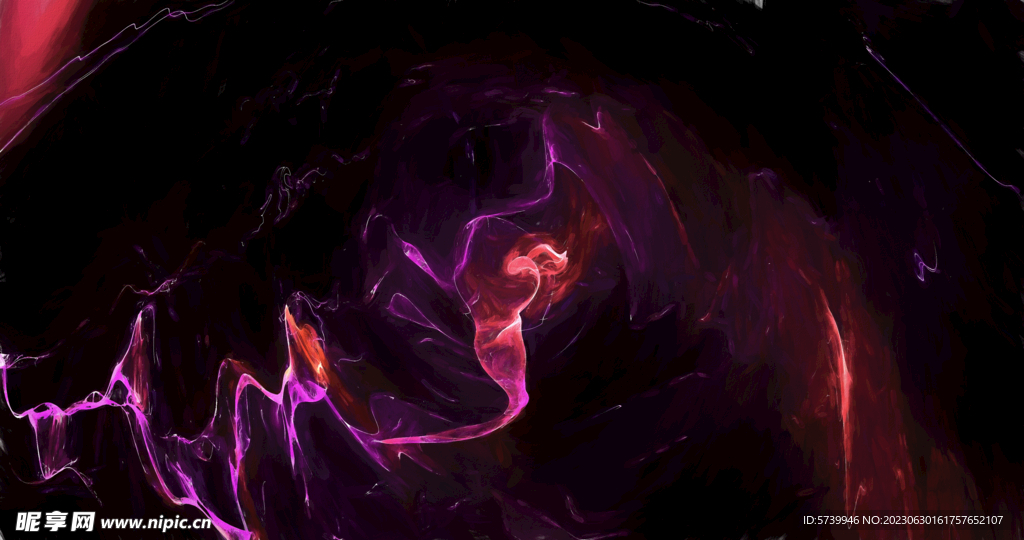 炫彩粒子光线光效舞台背景