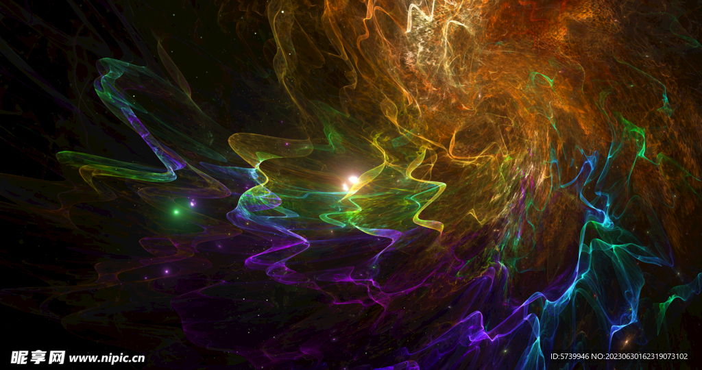 抽象宇宙星空图片