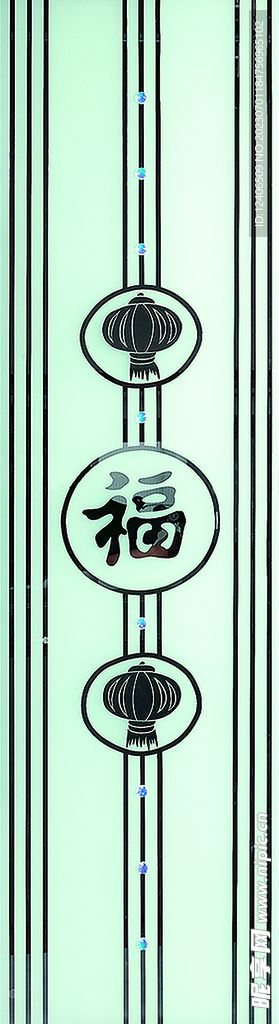 镜花 平开门 玻璃工艺