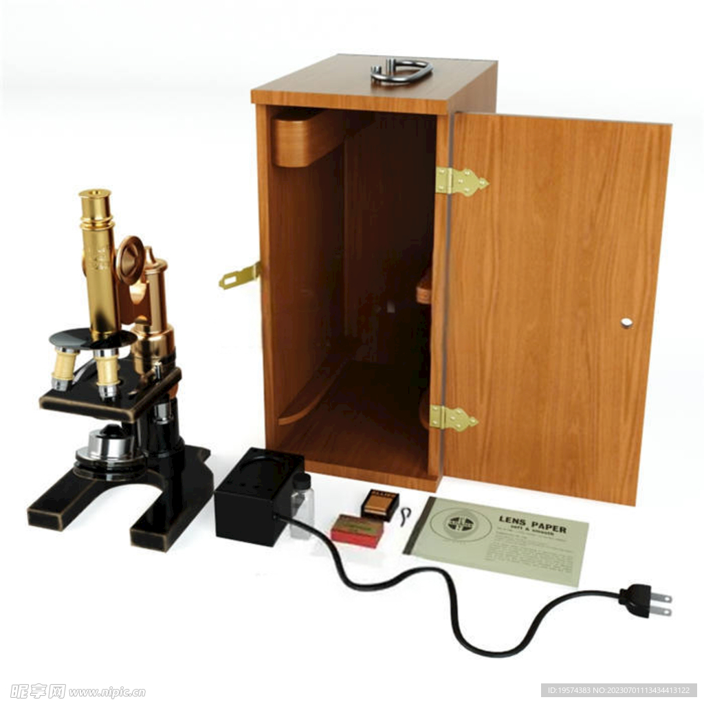 C4D模型 实验器材  