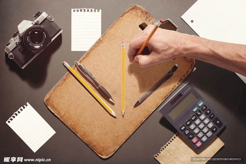 复古写字板样机