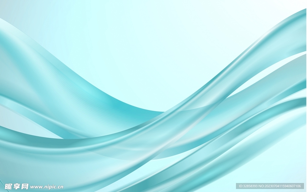 淡蓝色渐变3d抽象科技线条背景