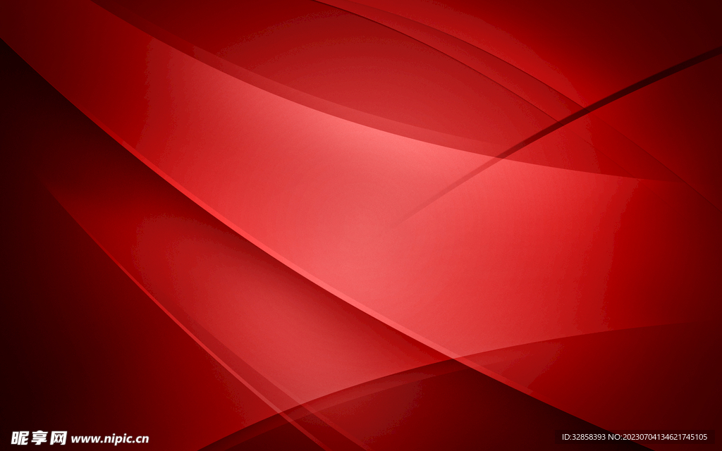 红色渐变抽象科技线条背景