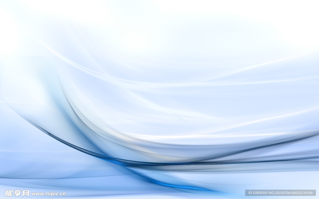 蓝色渐变抽象科技线条背景