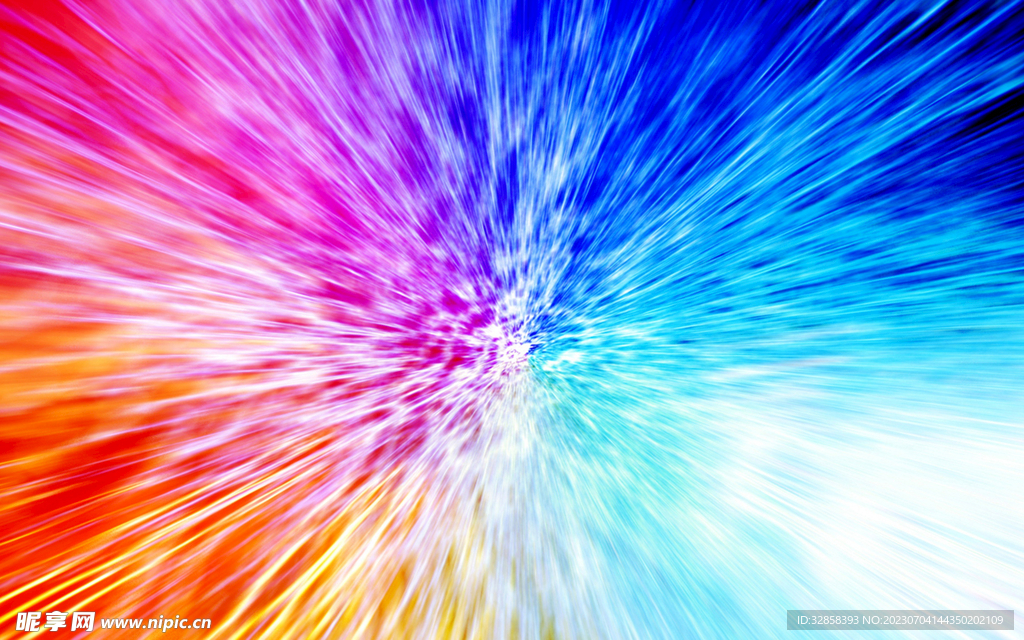 3d炫彩颜料粒子大爆炸背景