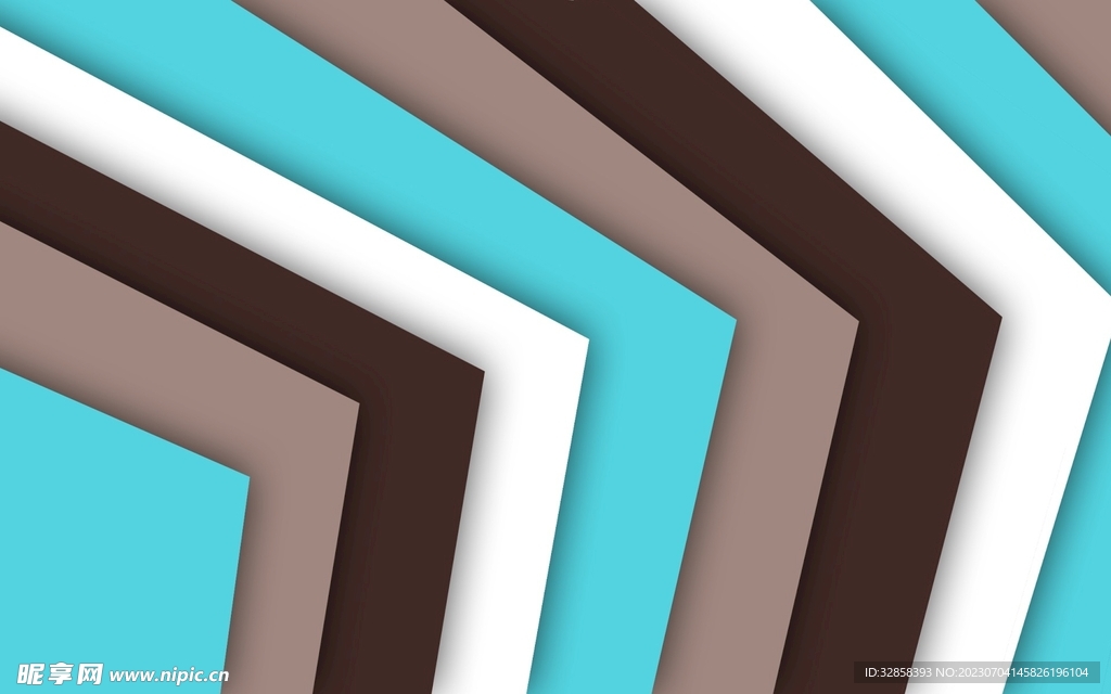 蓝色不规则几何渐变抽象背景