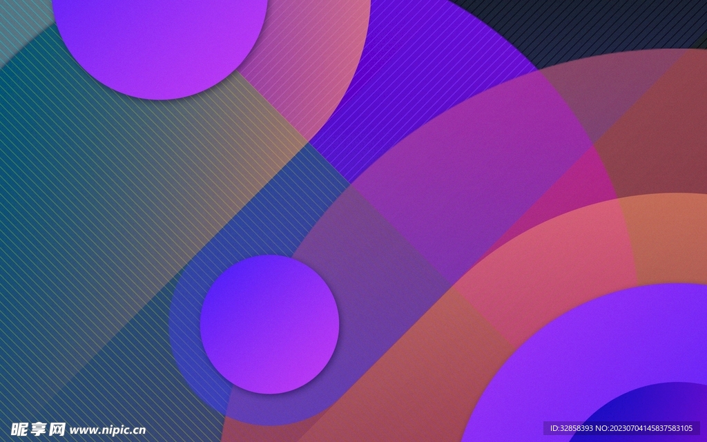 紫色弧形渐变抽象背景