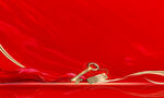红色背景