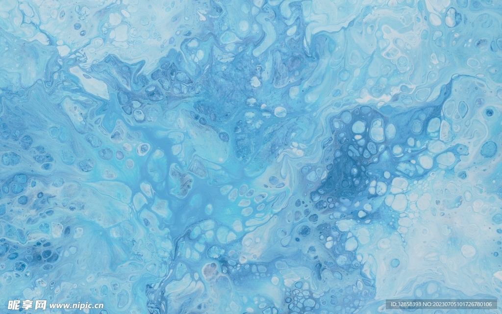 蓝色水波纹抽象纹理背景