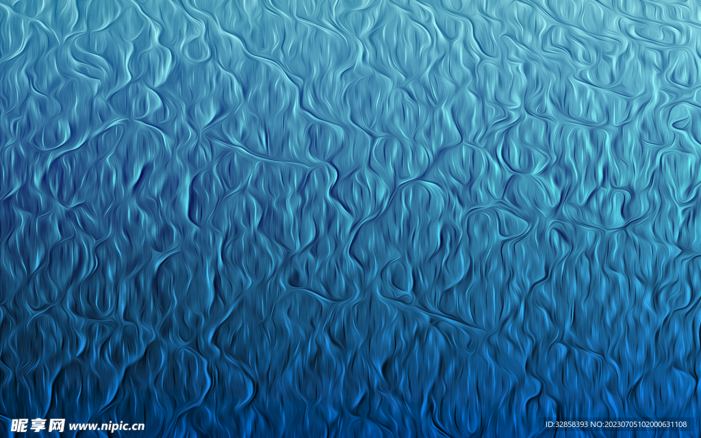 蓝色水波纹抽象纹理背景