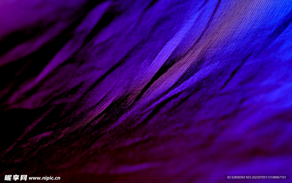 紫色发光光线抽象科技线条背景