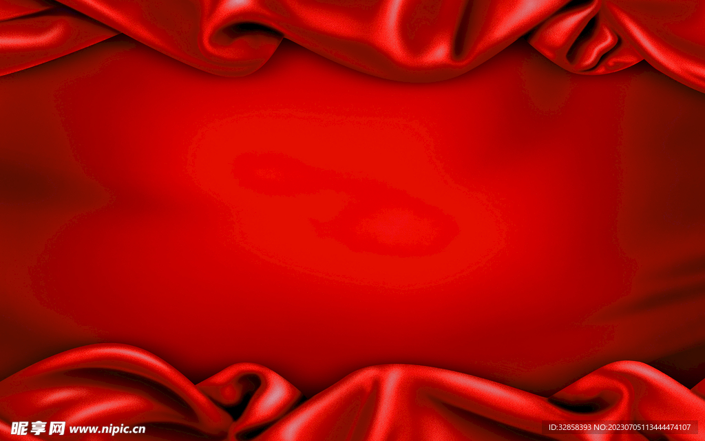 红色渐变抽象科技线条背景