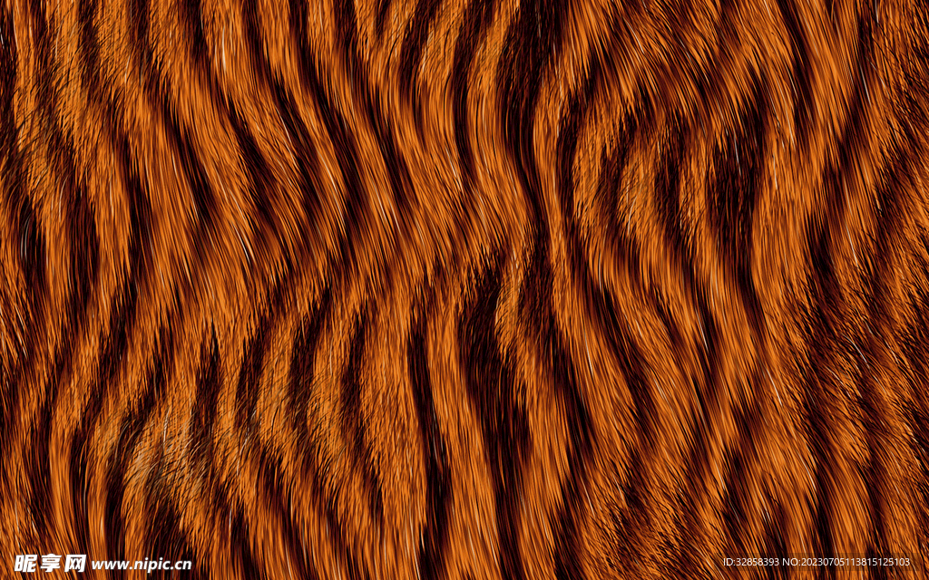 黄色虎皮纹背景