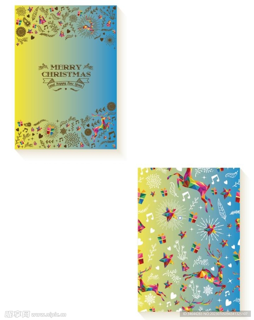 圣诞卡片封面