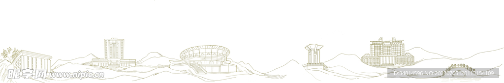 长沙理工大学标志性建筑素材