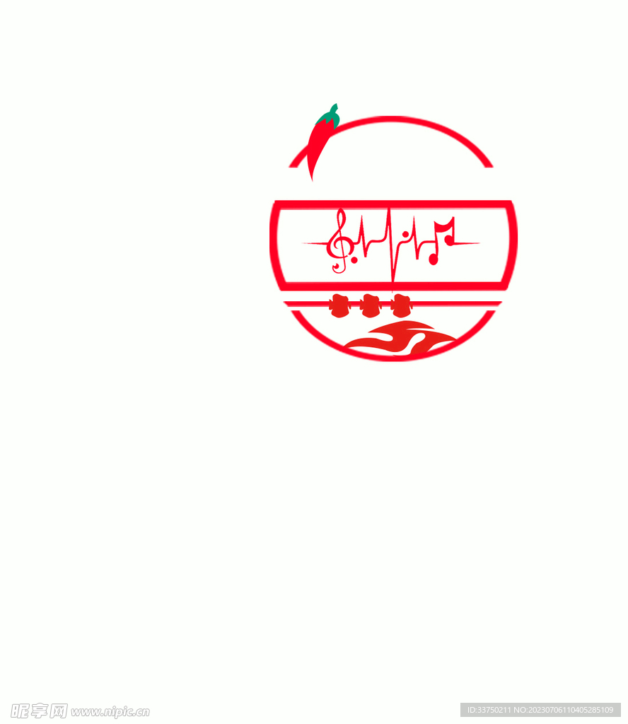 音乐烧烤餐厅LOGO