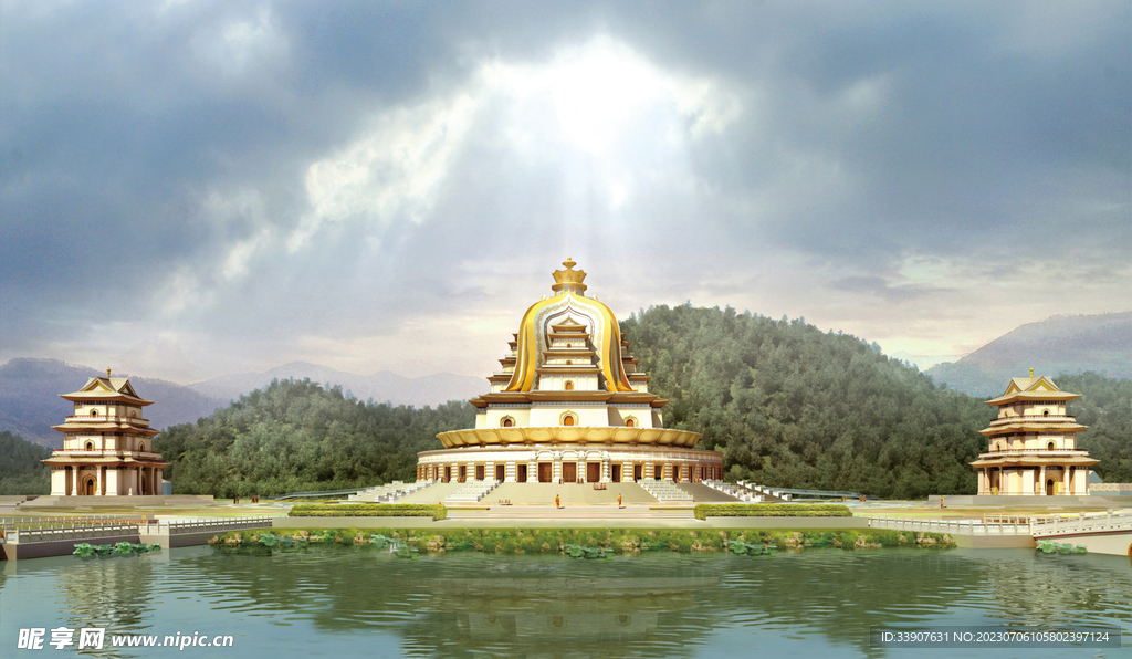 舟山朱家尖“观音法界”观音圣坛