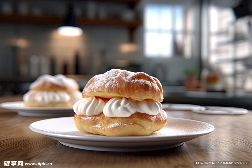 奶油泡芙 