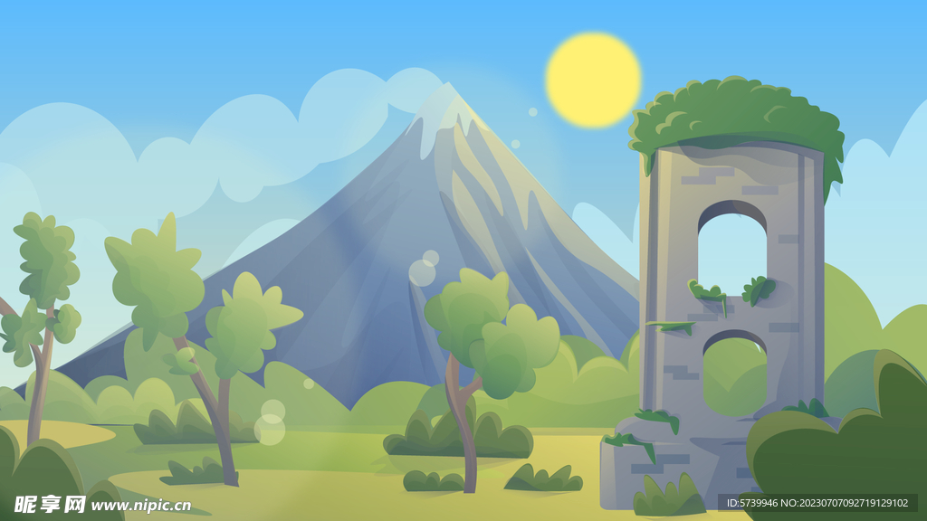 菲律宾插画图片