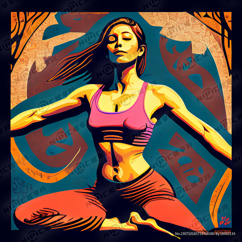 瑜伽 动作 装修升级 预售好礼