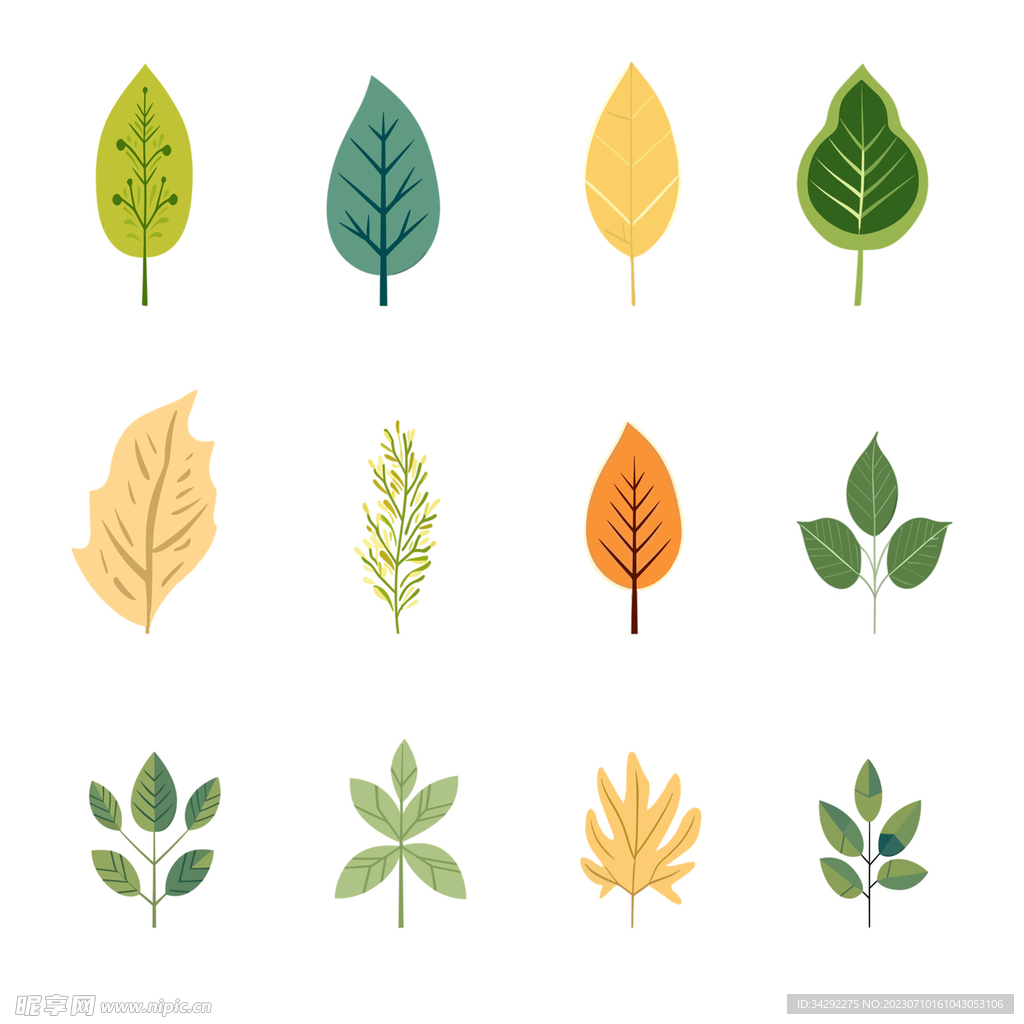树叶图标