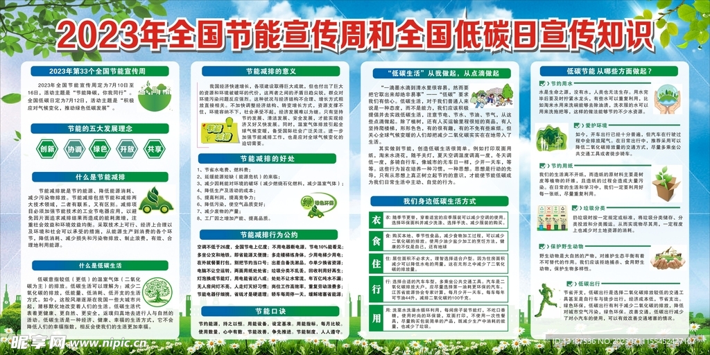 2023年全国节能宣传周和全国