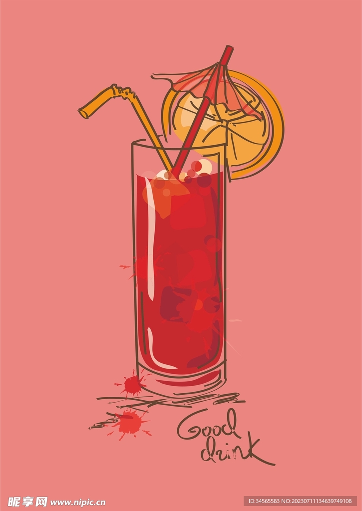 清凉夏日柠檬茶鸡尾酒