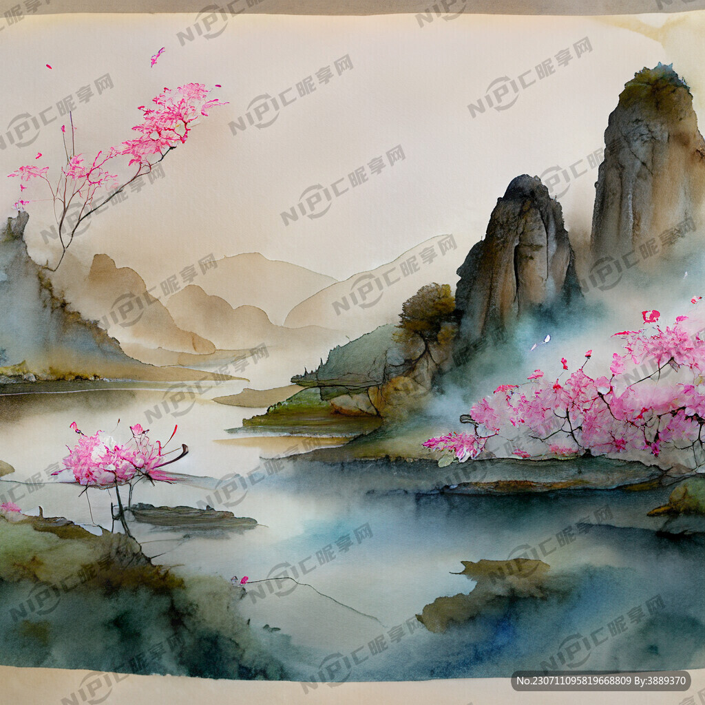 游戏梦幻唯美新中式风景 超高清