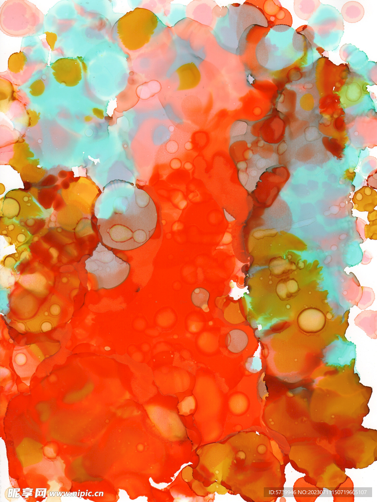 水彩墨韵肌理纹理背景图