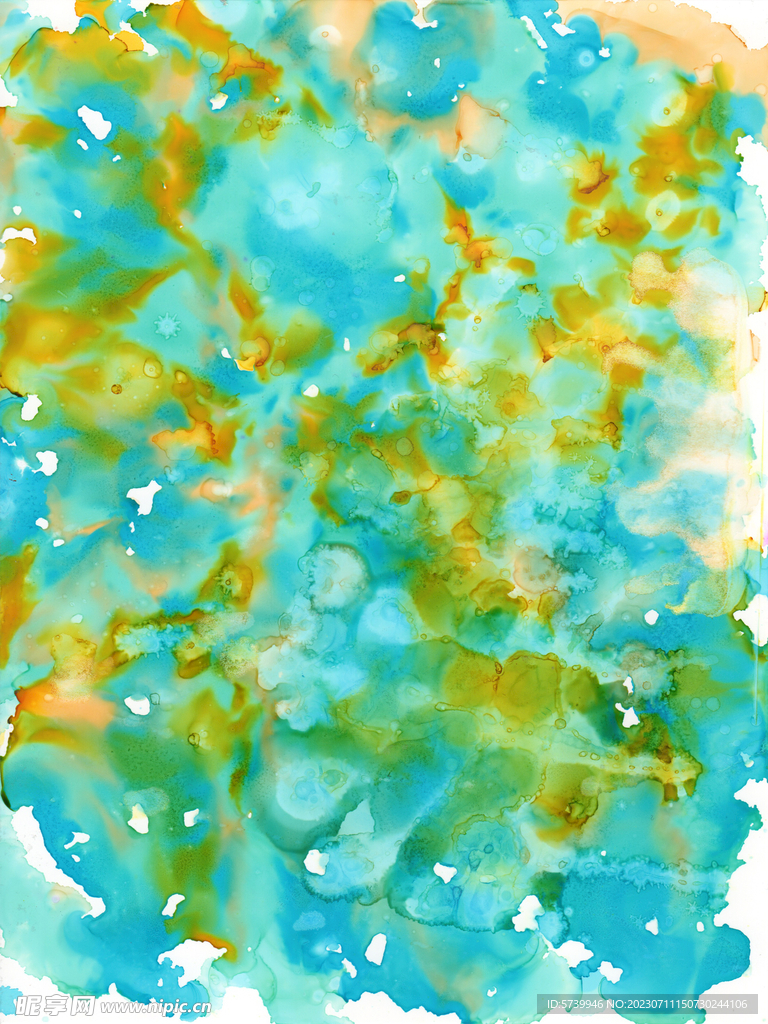 水彩墨韵肌理纹理背景图