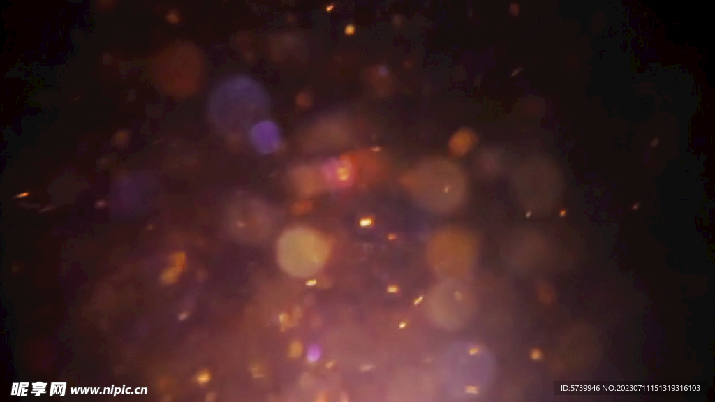 炫彩粒子光线光效舞台背景图片