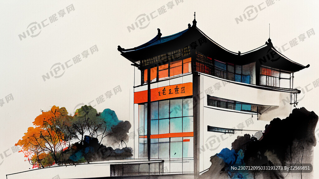 线 学习 商务 学院 国画