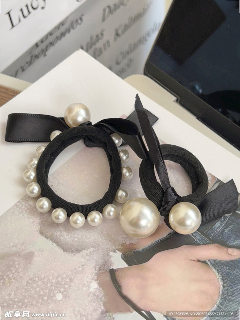 珍珠发箍