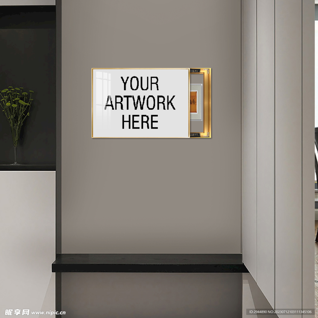 客厅壁画 场景图 