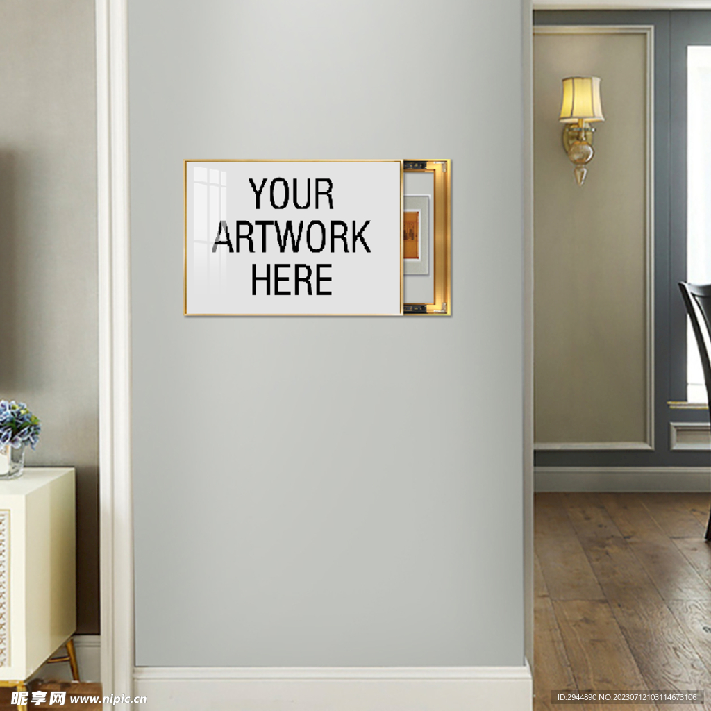 客厅壁画 场景图 