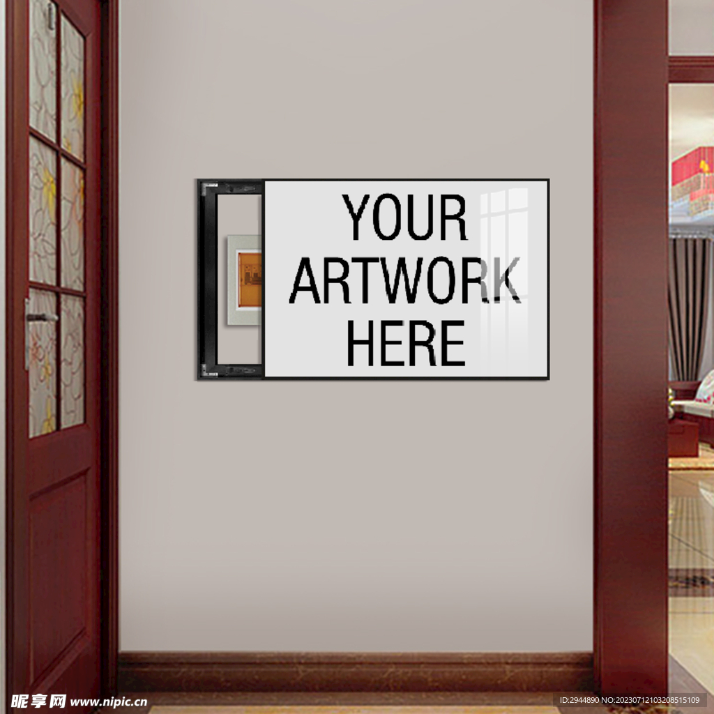 客厅壁画 场景图 