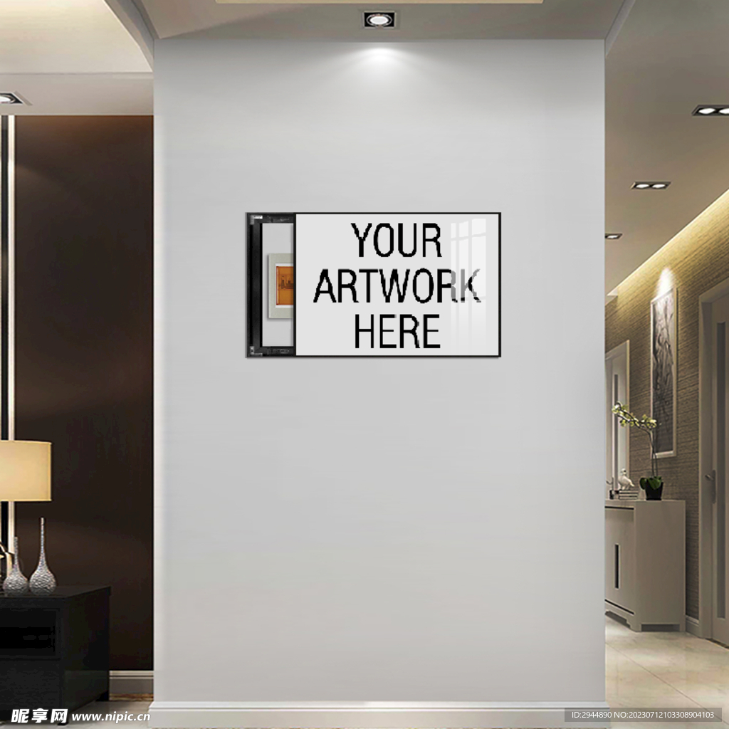 客厅壁画场景图 