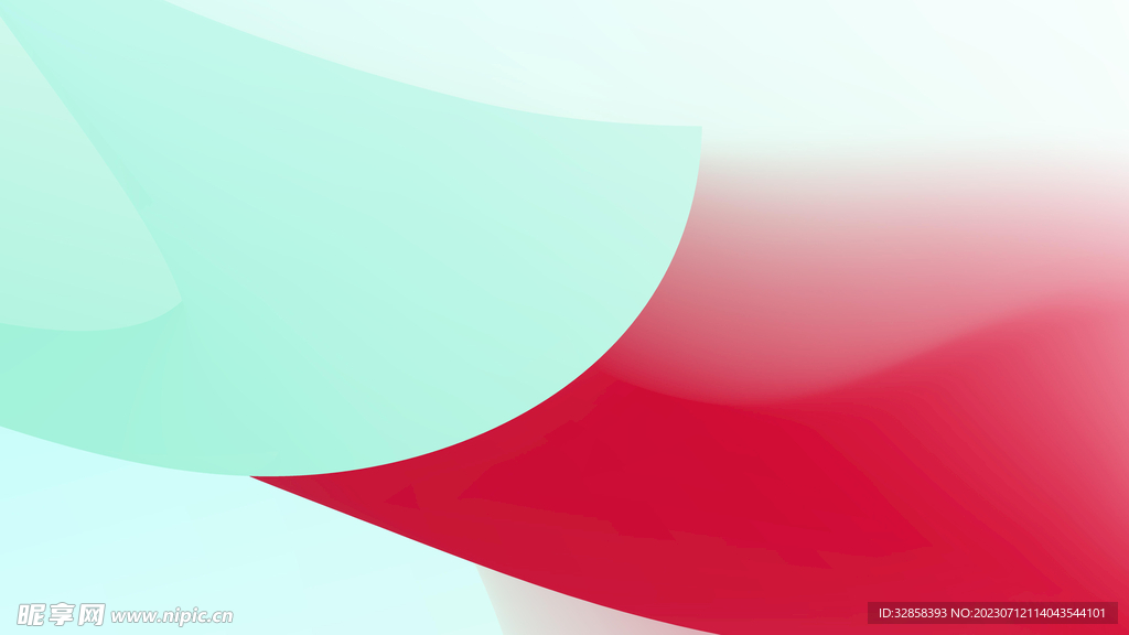 撞色弧形几何线条抽象背景