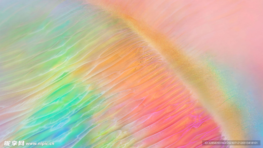 炫彩水波纹抽象纹理背景