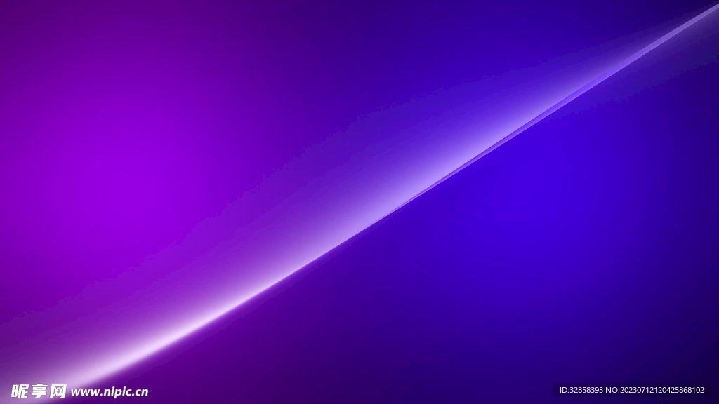 紫色渐变抽象科技线条背景