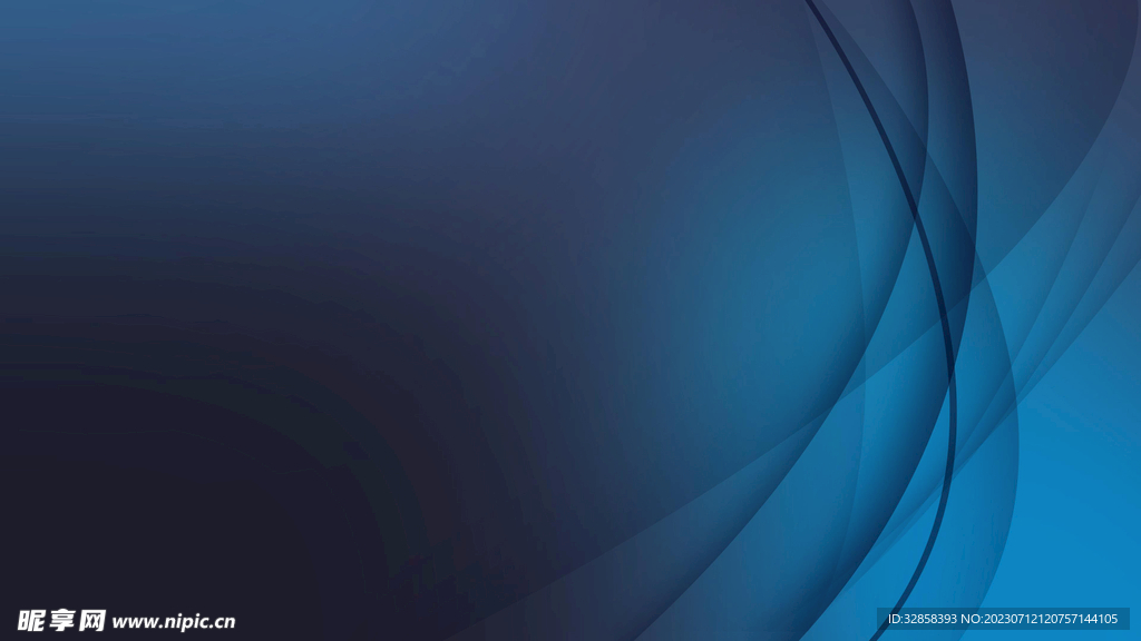 蓝色渐变抽象科技线条背景