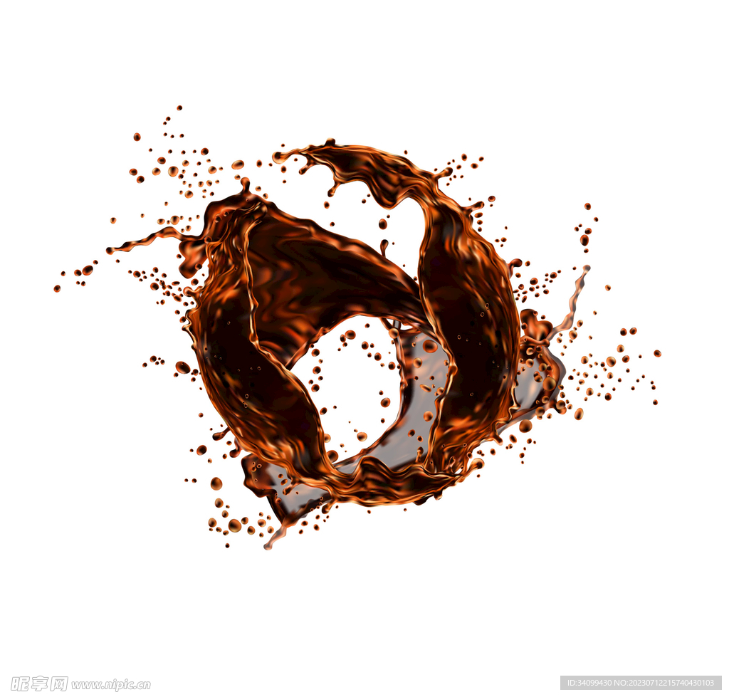 飞溅的咖啡