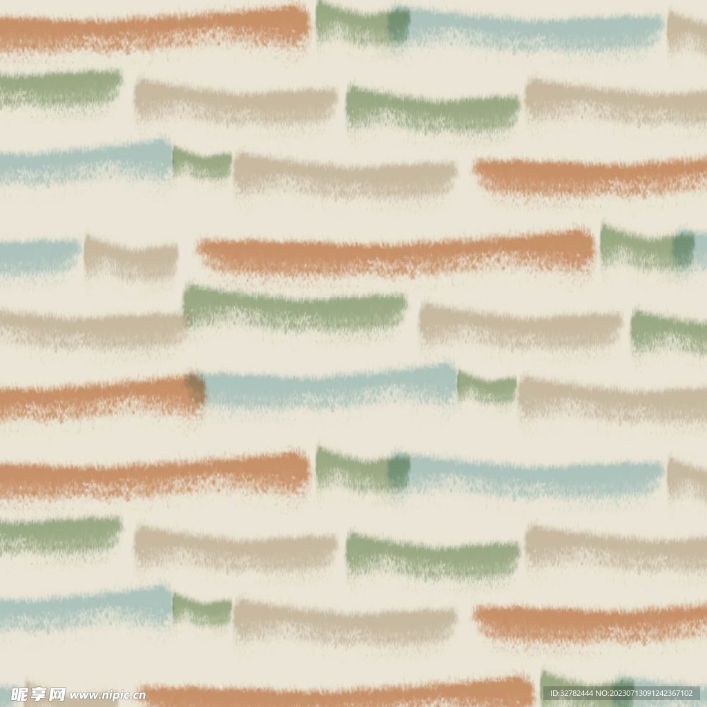 条纹 晕染 撞色