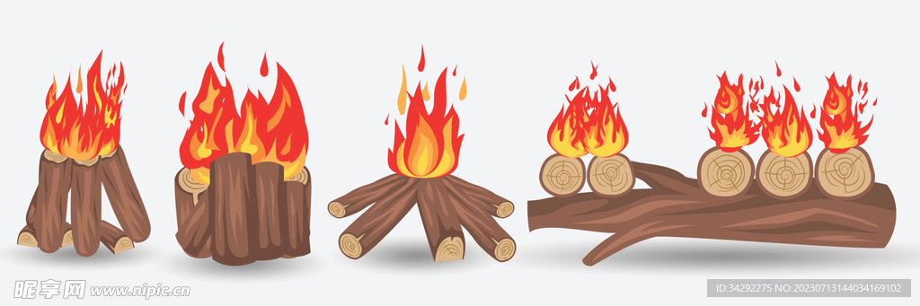 篝火素材